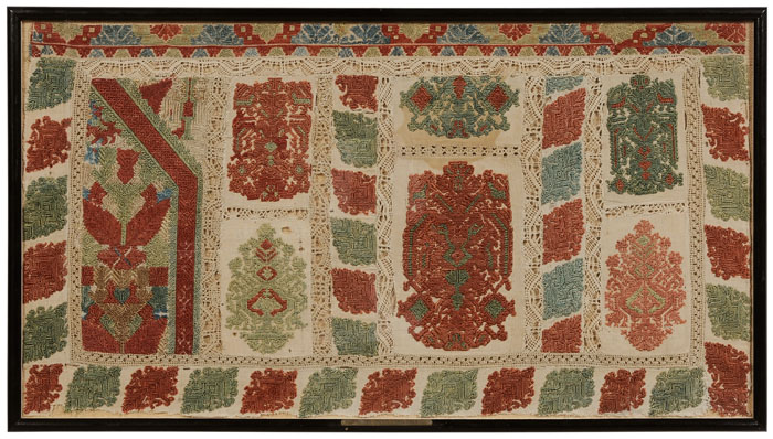 Embroidered Panel Rhodes Greece  117e56