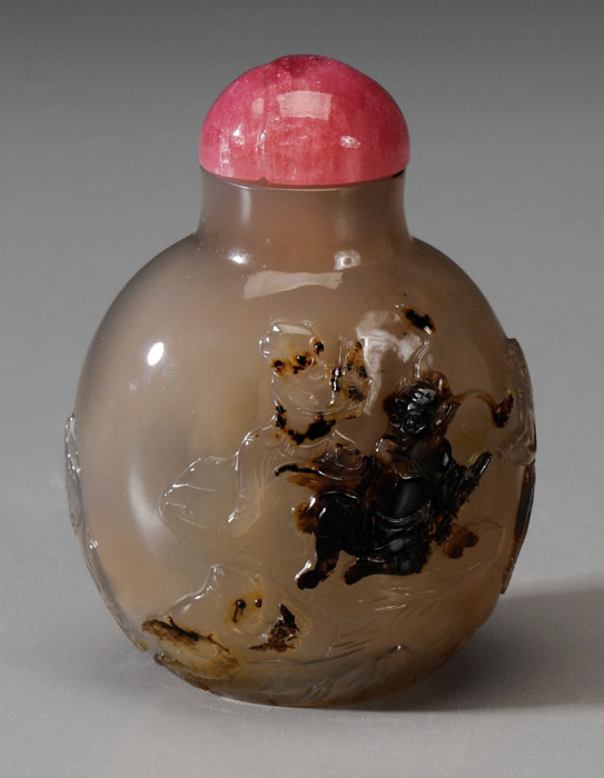 Agate Snuff Bottle Chinese late 117e6c
