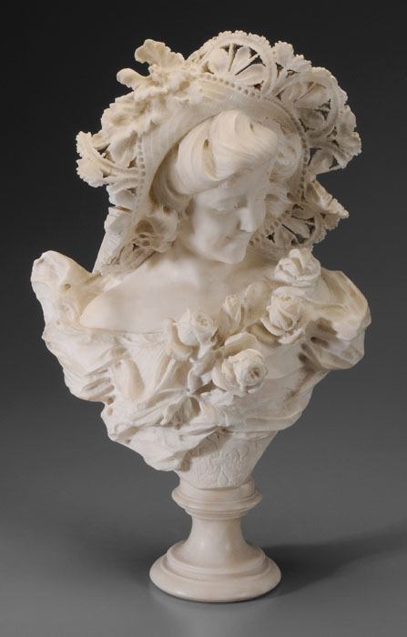 Alabaster Sculpture European  117e6e