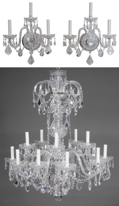 Cut Crystal Chandelier Sconces 117e76