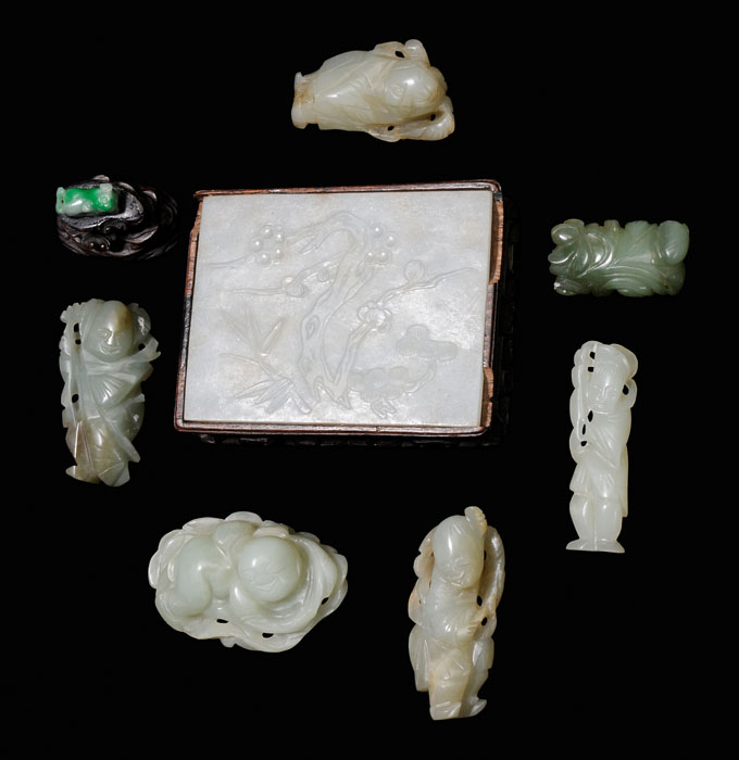 Eight Pieces of Jade Serpentine 117ea8