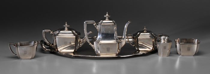 Tiffany Sterling Tea Service American  117ea5