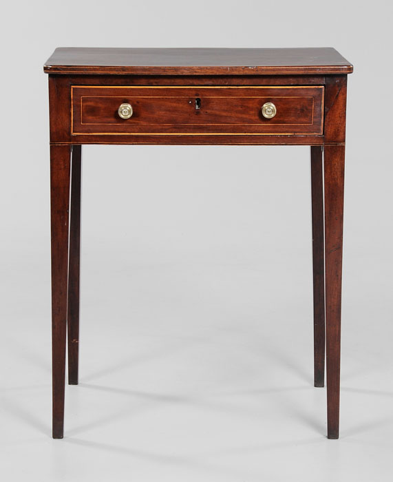 Fine Federal Inlaid Mahogany Work 117ebc