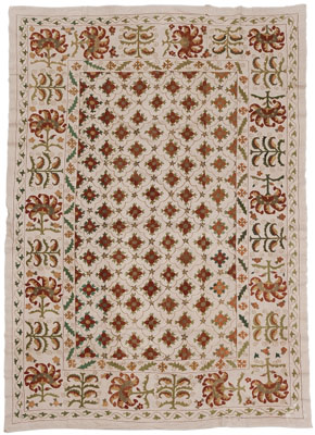 Suzani Embroidery Central Asia,