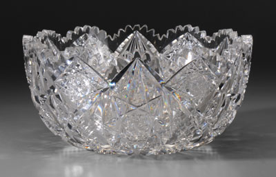 Hawkes Cut Glass Bowl American,