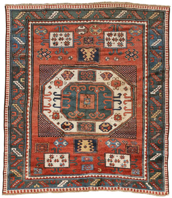 Kazak Rug Caucasian, early 20th