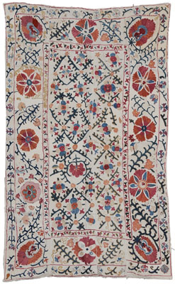 Suzani Embroidery Central Asia,