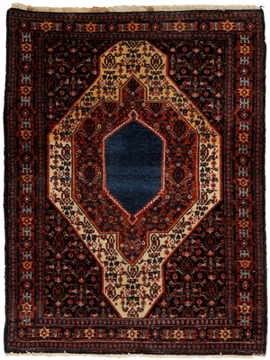 Senneh Rug Persian 20th century  117efb