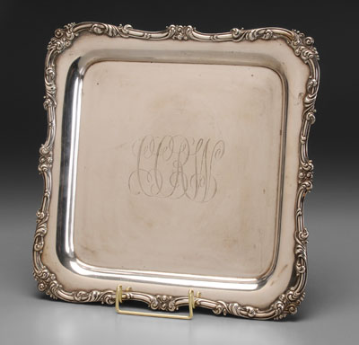 Sterling Tray American, late 19th