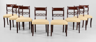 Set of Eight Classical Mahogany 117efe