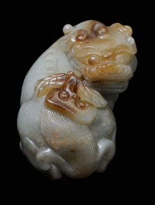 Jade Beast Song Dynasty or later  117f1b