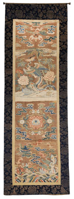 Kesi Chair Panel Chinese, 18th