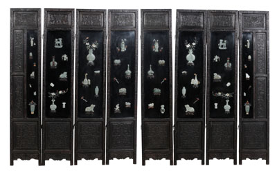Eight Panel Embellished Screen 117f31