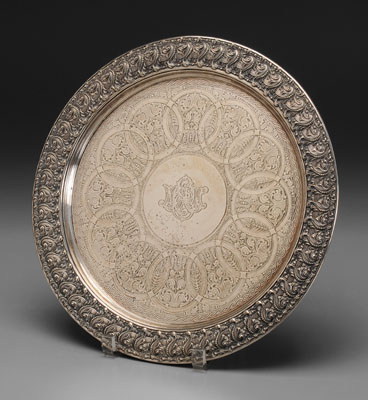 Tiffany Sterling Tray American, 1892-1902,