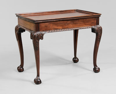 Important Chippendale Tray Top 117f8a