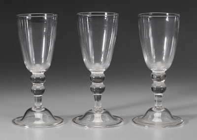 Set of 18th Century Style Ale Glasses