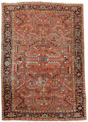 Heriz Carpet Persian mid 20th 117fae