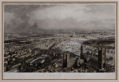 19th Century Engraving of London