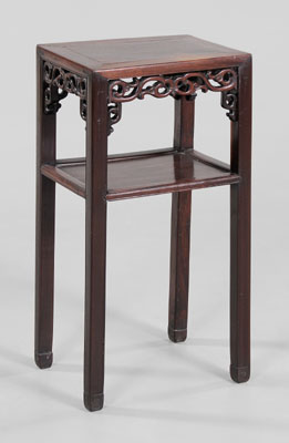 Hardwood Stand Chinese, late 19th/early