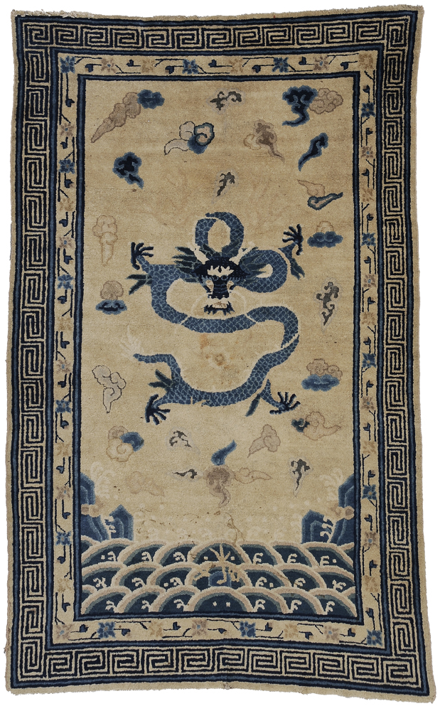 Chinese Rug late 19th century  1188b6