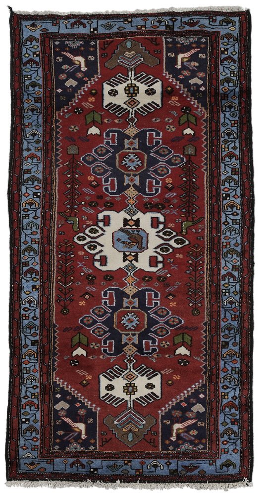 Hamadan Rug Persian late 20th 1188cf