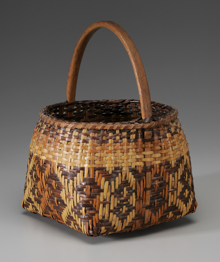 Cherokee River Cane Basket mid 20th 118934