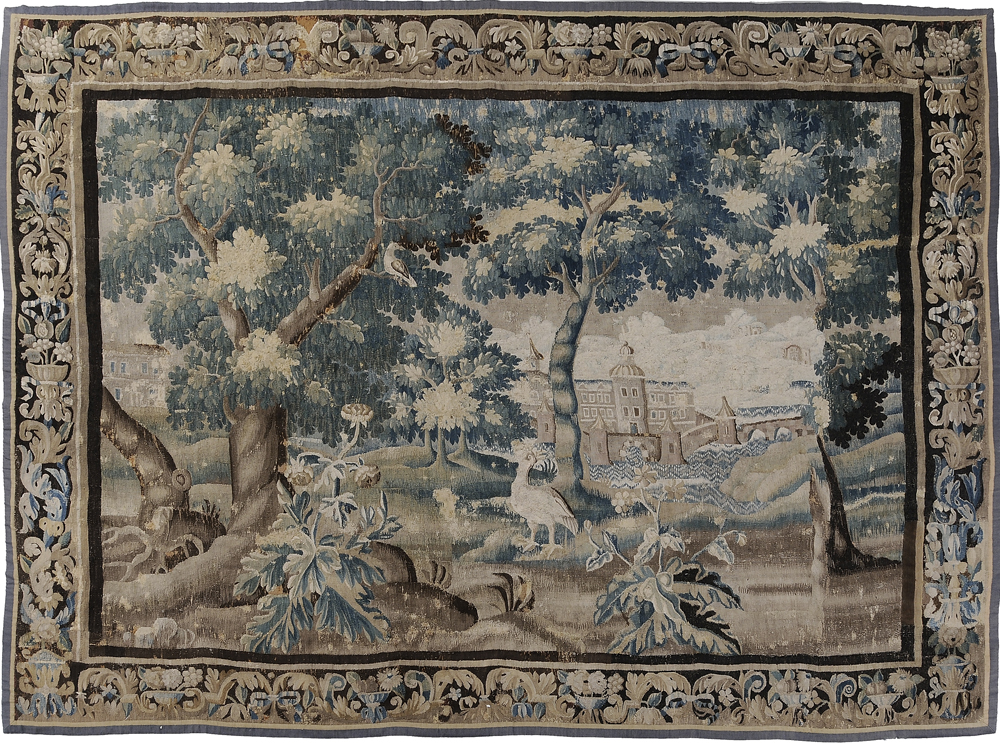 Large Scale Verdure Tapestry Continental  11894c