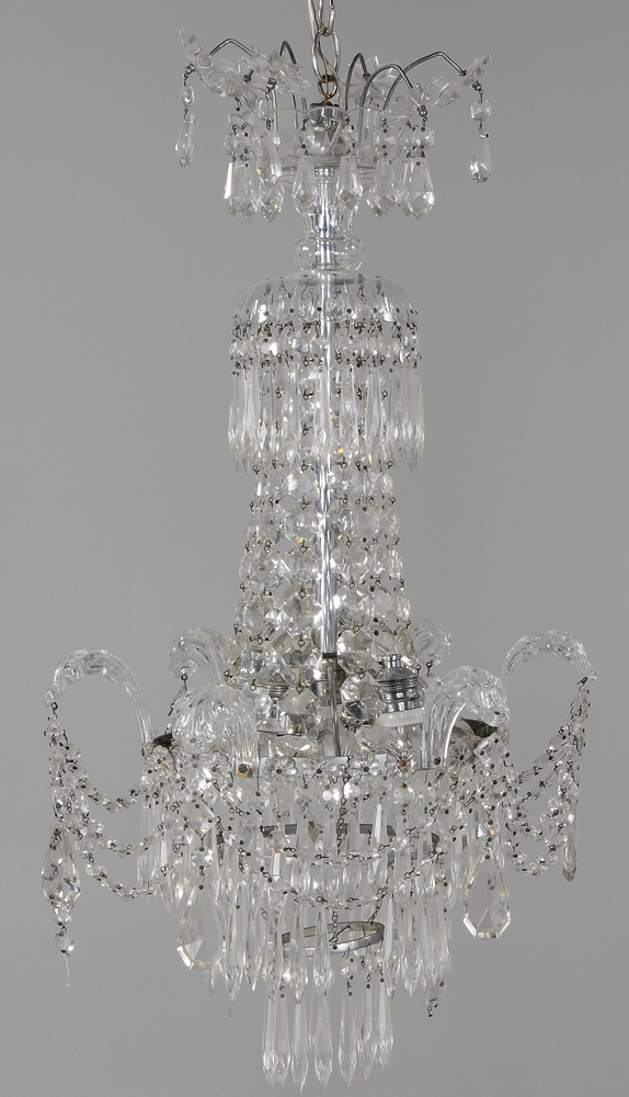 George III Style Crystal Chandelier 11895d