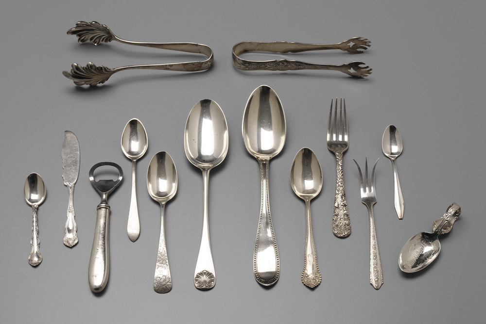 Fifty Pieces Sterling Flatware 118981