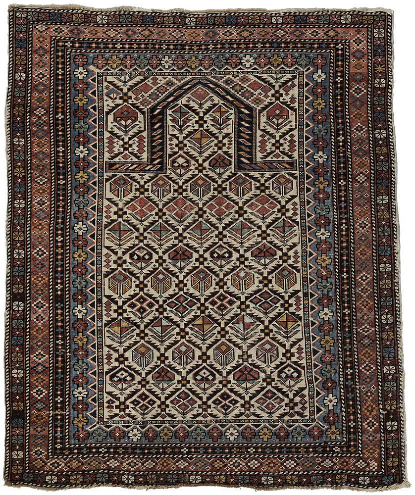 Shirvan Prayer Rug Caucasian late 118996