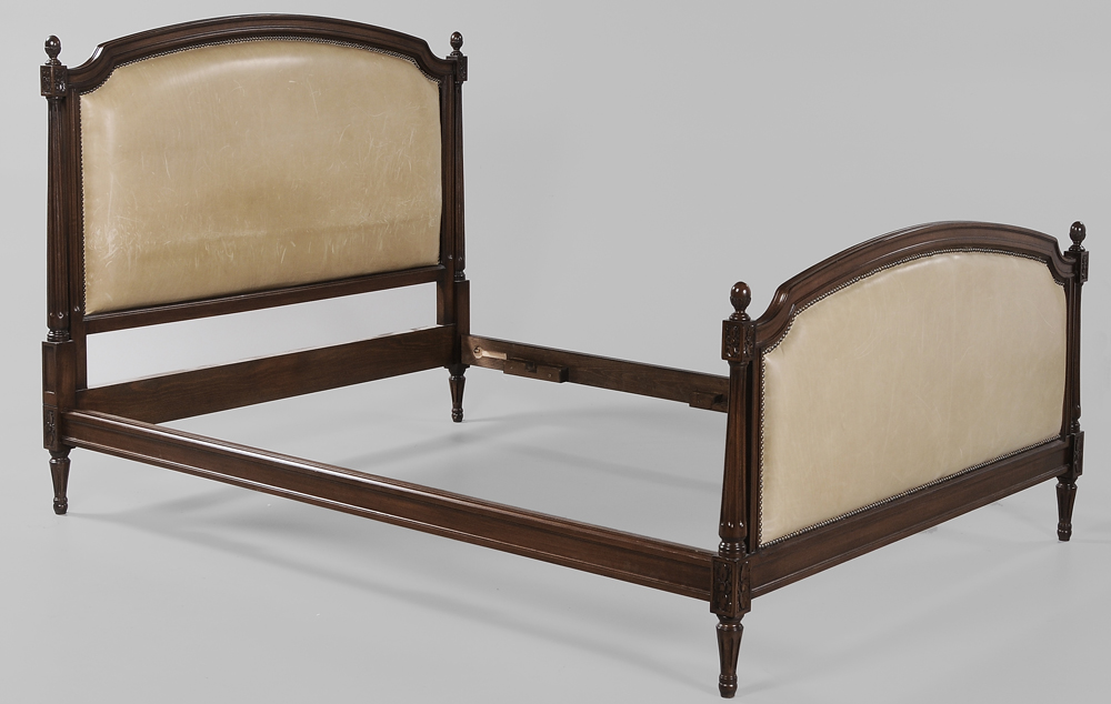 Louis XVI Style Carved and Upholstered