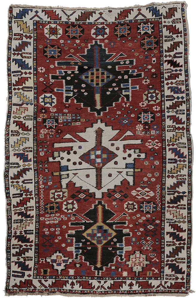 Kazak Rug Caucasian early 20th 118a46