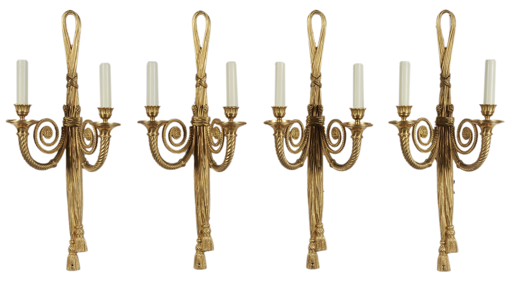 Set of Four Louis XVI Style Gilt 118a54