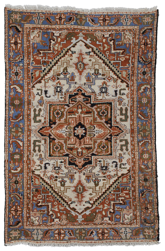 Heriz Rug Persian mid 20th century  118a5e