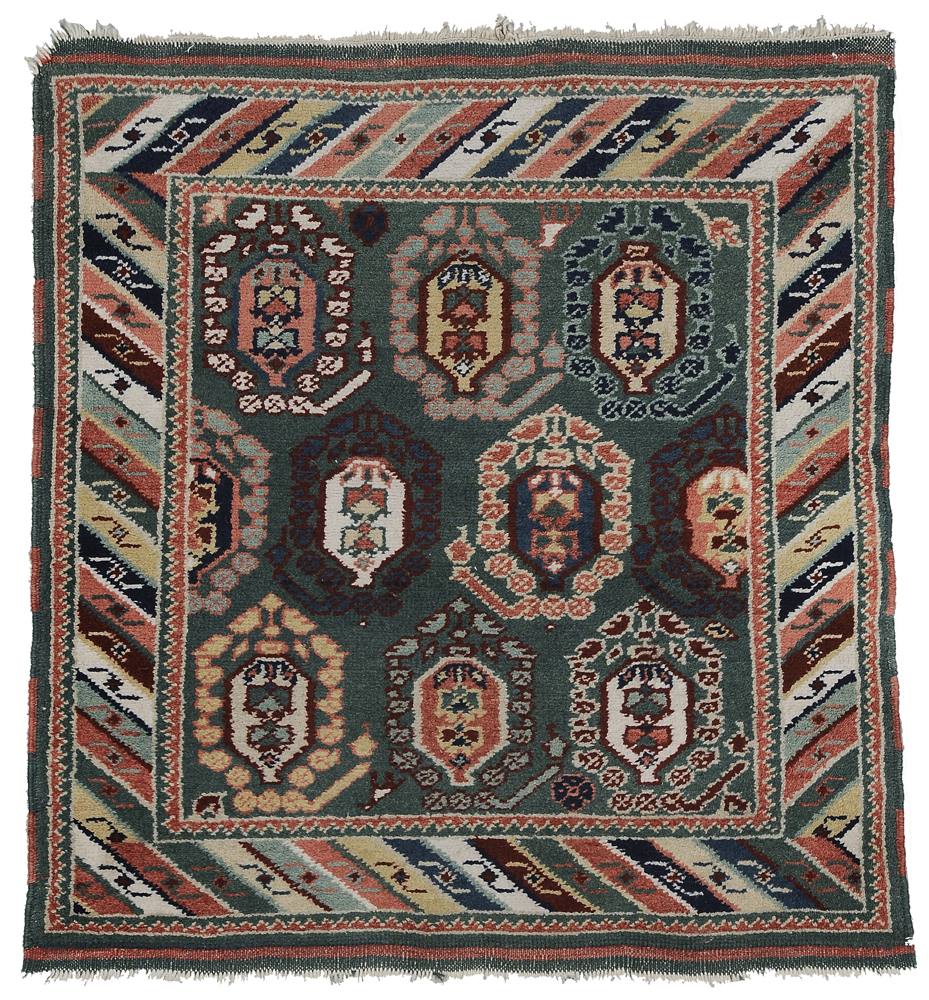 Hand-Woven Mat Persian, 20th century,