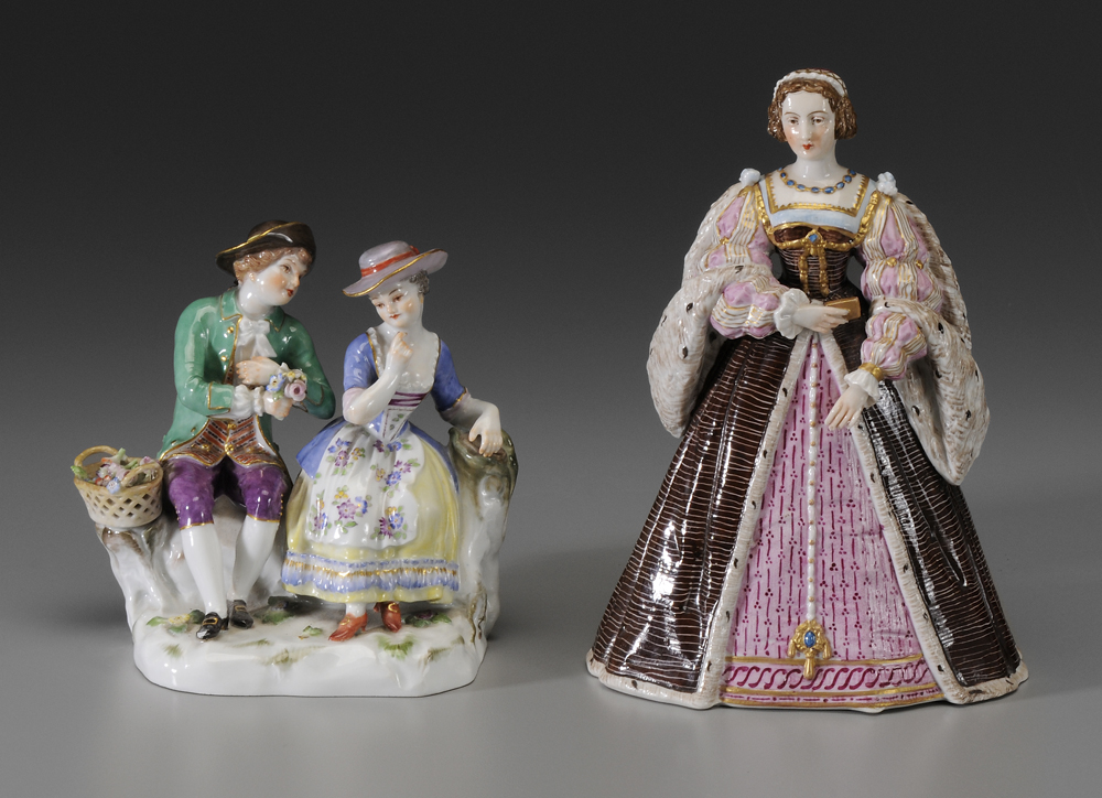 Meissen, Sèvres Porcelain Figurines