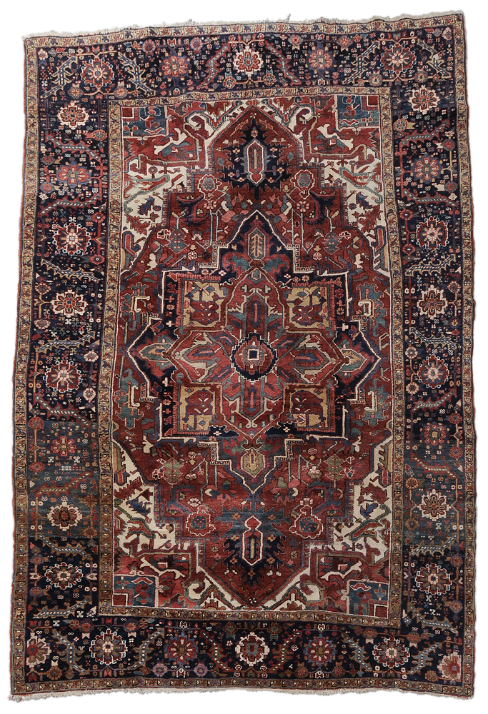 Heriz Carpet Persian early 20th 118a77