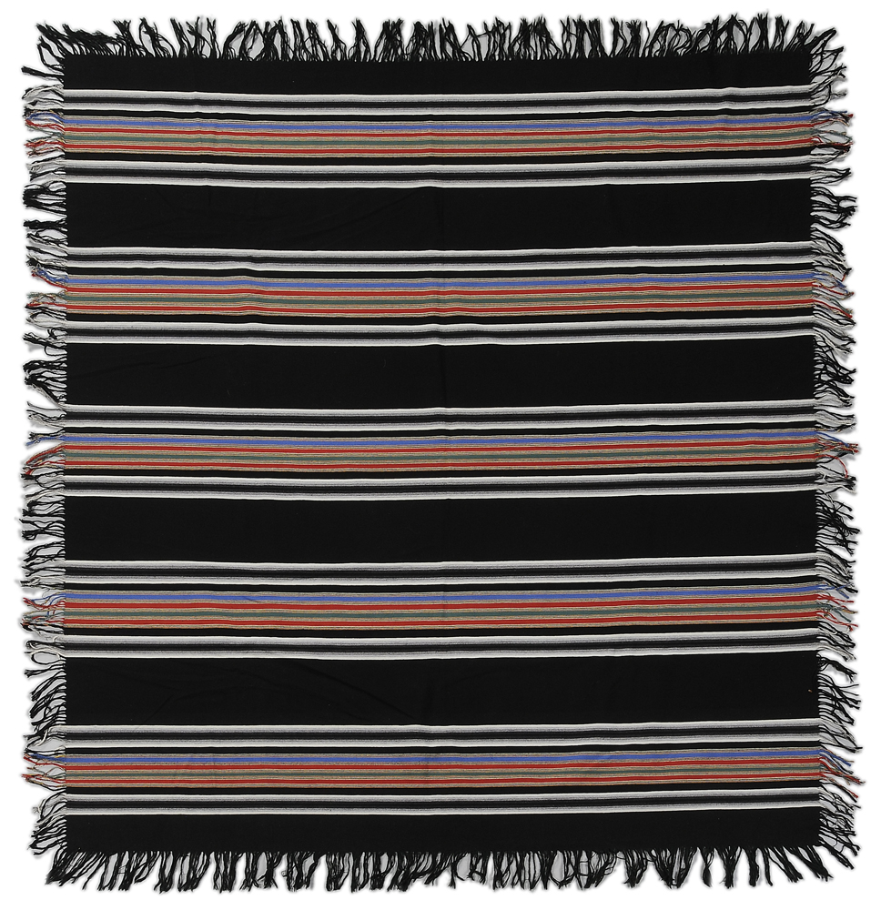 Hand-Woven Wool Blanket probably