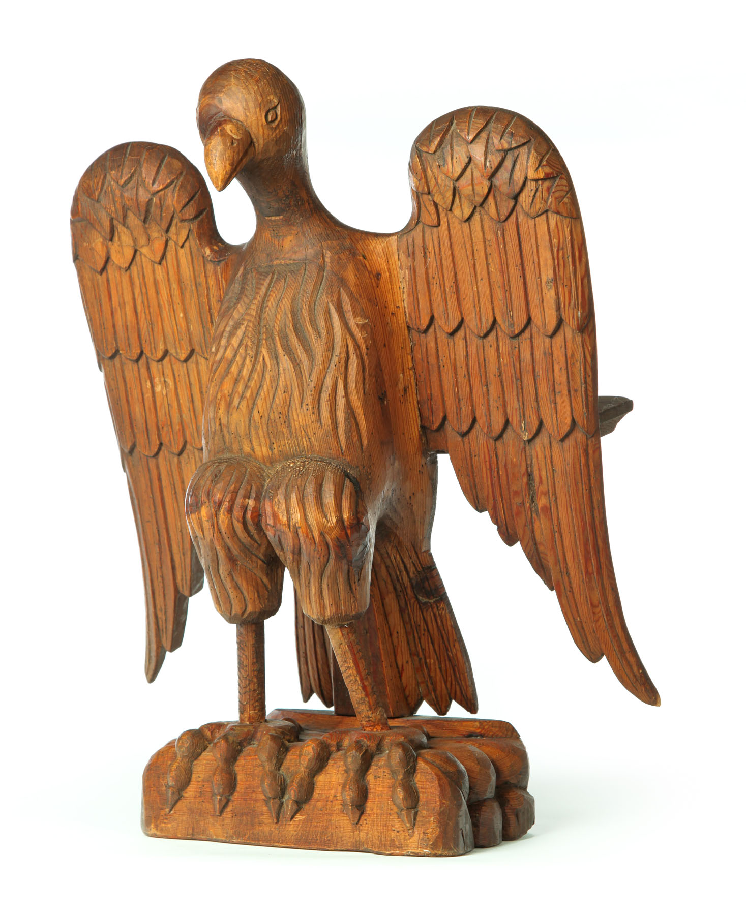 FOLK ART EAGLE LECTERN.  American