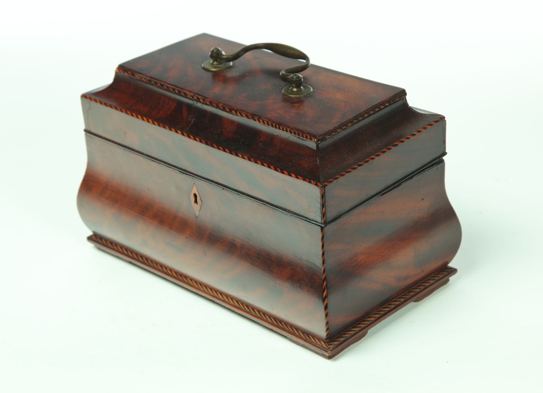 INLAID TEA CADDY England early 116f90