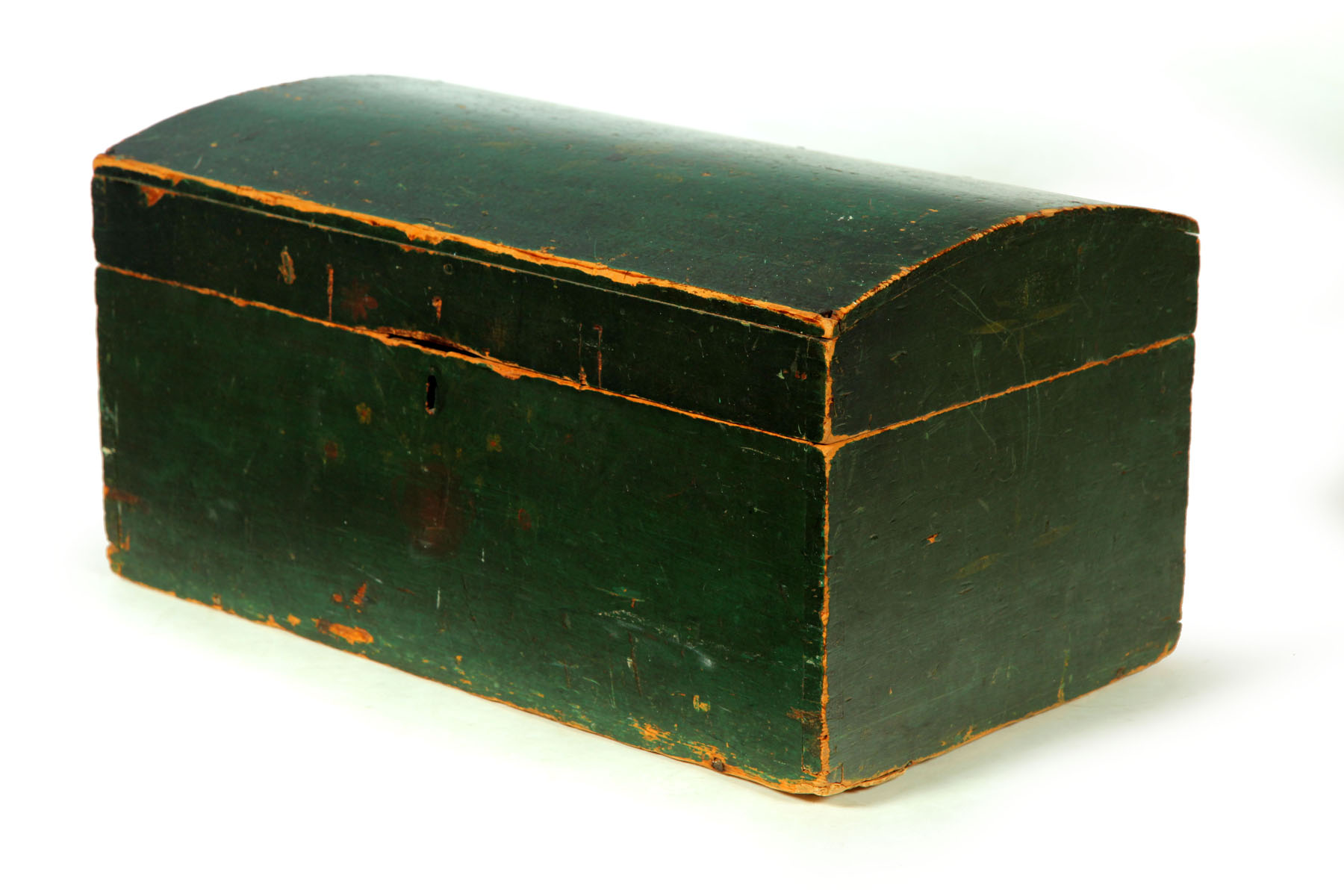 DOME TOP BOX.  American  19th century.