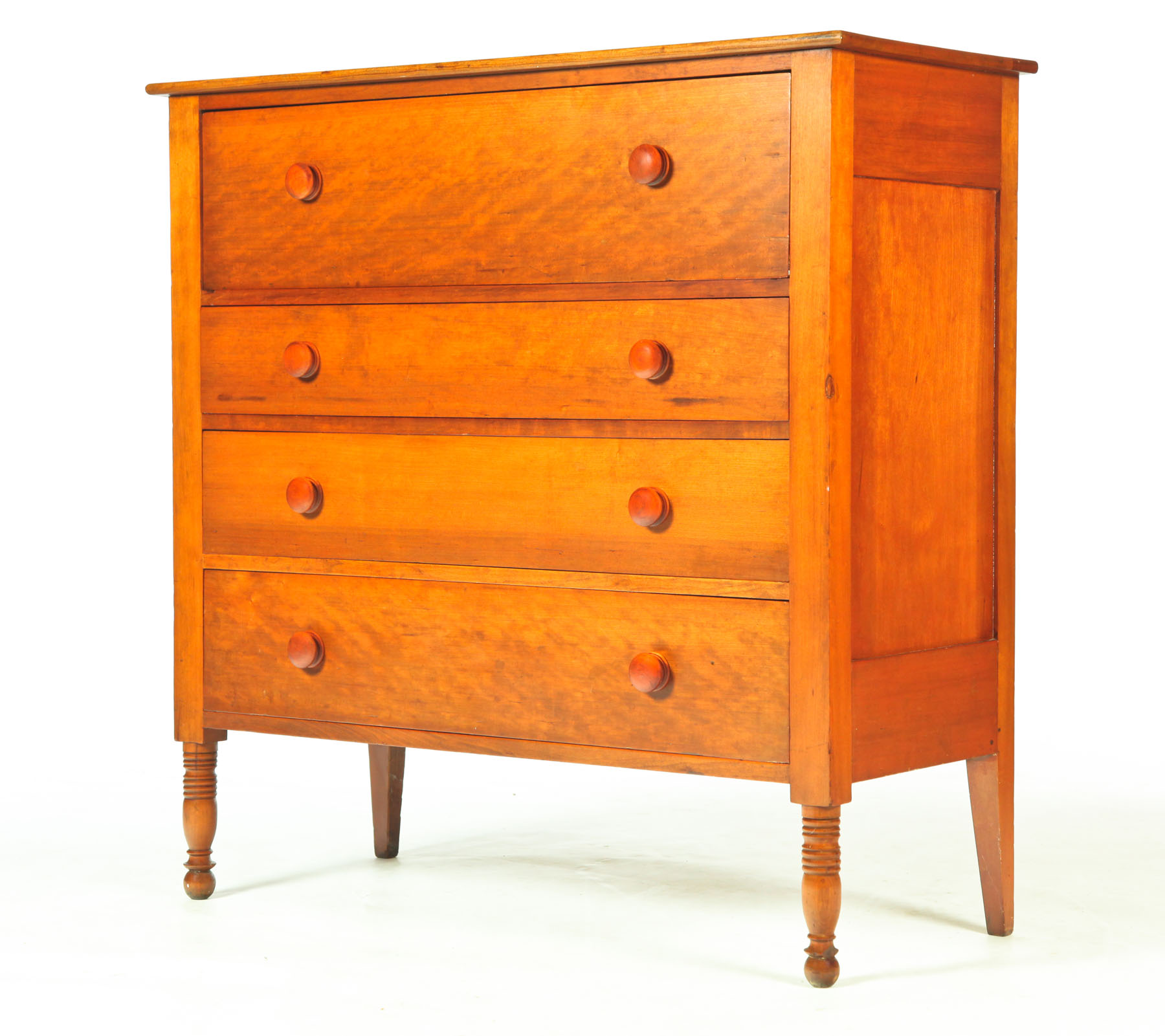 SHERATON CHEST OF DRAWERS.  Midwestern