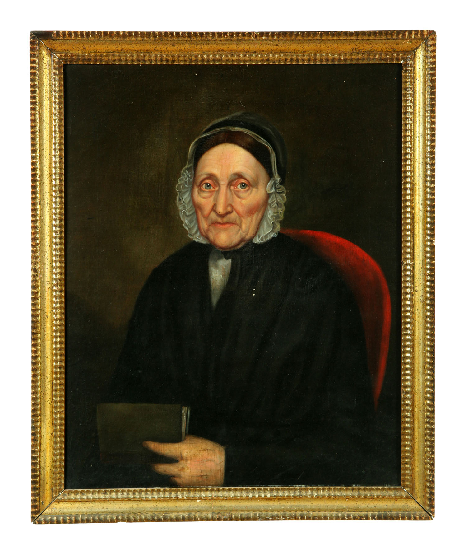 PORTRAIT OF A LADY AMERICAN 1840 1860  117114