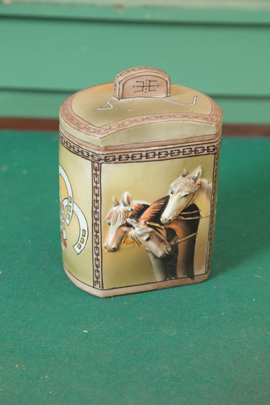 TOBACCO HUMIDOR. Attributed to Nippon.