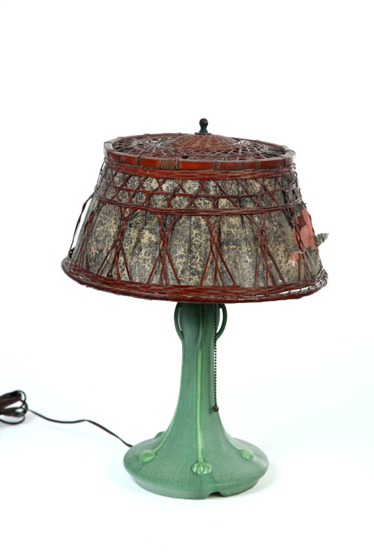 ARTS CRAFTS TABLE LAMP Marked 117283