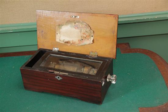 SWISS CYLINDER TYPE MUSIC BOX  117289