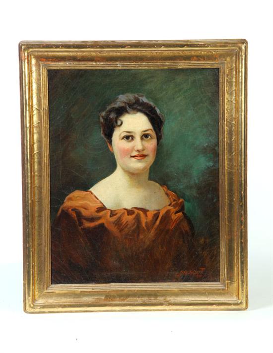 PORTRAIT OF A WOMAN BY LEON LIPPERT