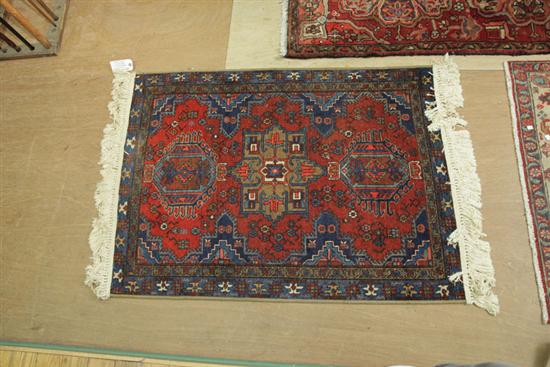 ORIENTAL RUG. Hand knotted with
