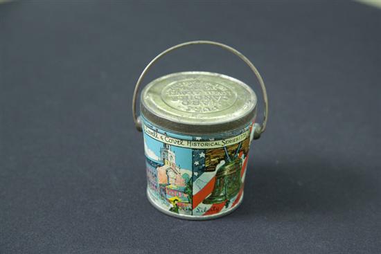 LOVELL COVEL CANDY TIN Historical 11733f