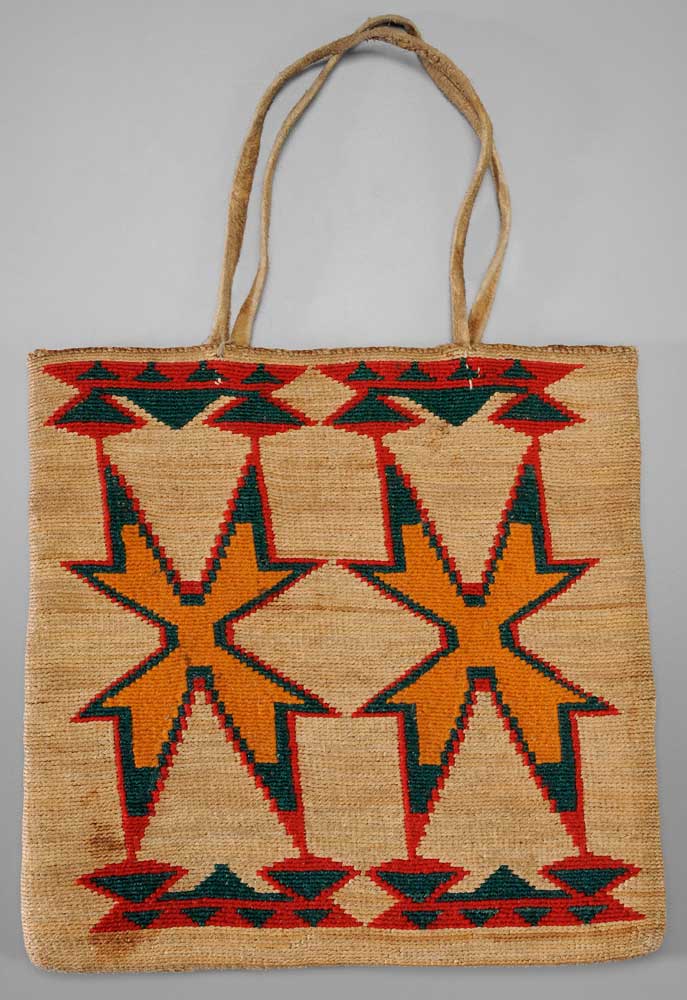 Nez Perce Cornhusk Bag American,